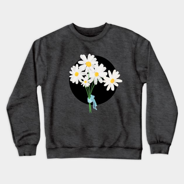 Oopsie Daisies Crewneck Sweatshirt by maccm